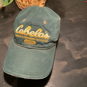 1961 vintage forest green cabelas hat